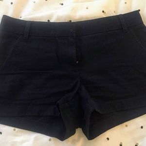 JCrew navy chino short size 6
